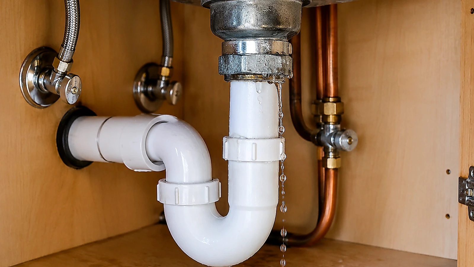 Illustrative plumbing photo for Main Water Shutoff Help